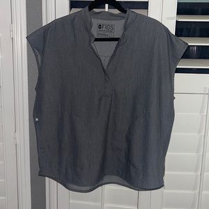 Figs rafaela top graphite